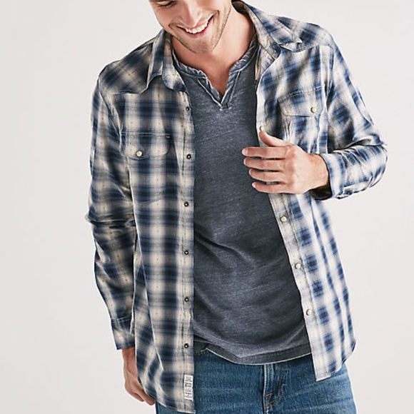lucky brand western shirt